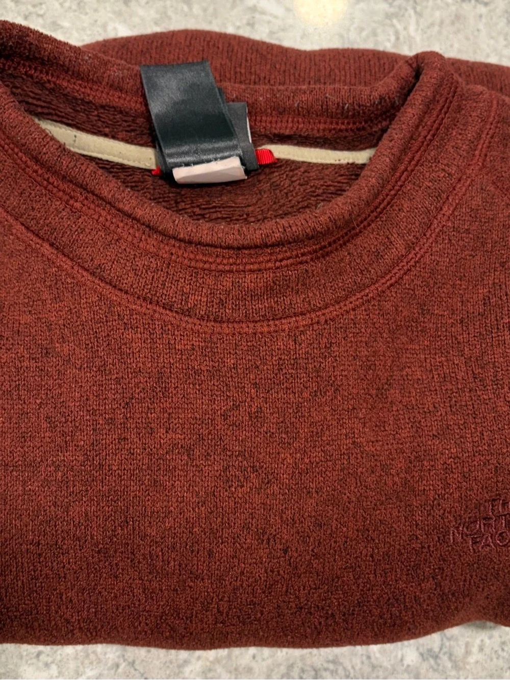 The North Face Men's Crewneck Sweater in Rust-XL